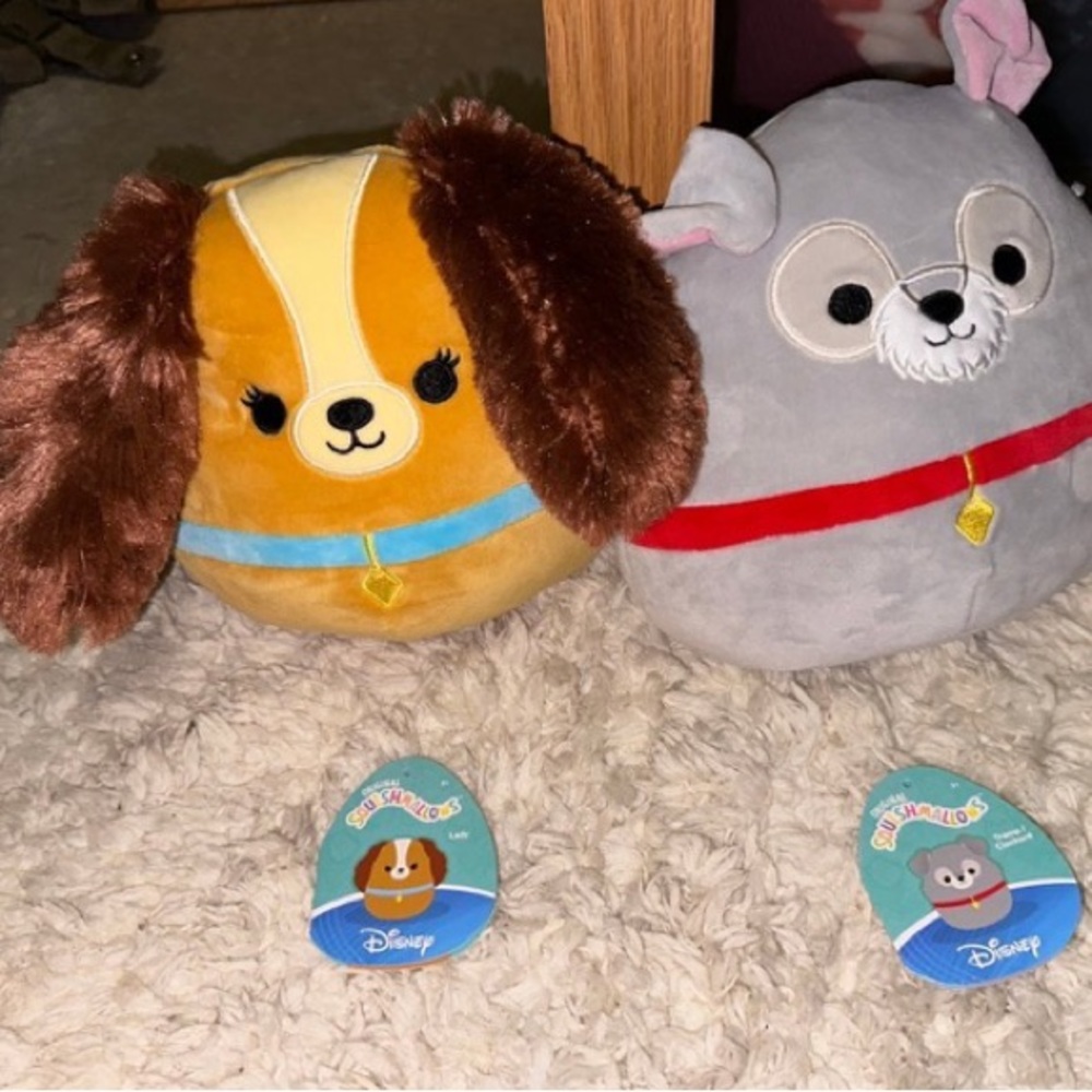 Lady and the Tramp squishmallows